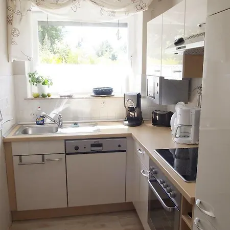 아파트 Ferienwohnung Erholung Am Wald